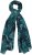 Ulla Popken Leaf Dot Scarf Navy - Accessoires - 