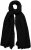 Ulla Popken Pleated Lightweight Scarf Navy - Accessoires - 