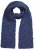 Ulla Popken Marled Mix Yarn Wool Blend Scarf Deep Aqua - Accessoires - 