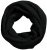 Ulla Popken Knit Infinity Scarf Black - Accessoires - 