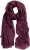 Ulla Popken Silk Scarf Aubergine - Accessoires - 