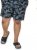 D555 DRAKE Slippers With Velcro Fastening Navy - Chaussures homme 40-52 - 