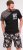 Kam Jeans 5001 'Brooklyn 85' Tee And Short Set Black - T-shirts - T-shirts Homme Grande Taille