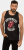 JP1880 Rolling Stones Graphic Band Tank Top Black - T-shirts - T-shirts Homme Grande Taille