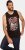 JP1880 AC/DC Graphic Band Tank Top Black - T-shirts - T-shirts Homme Grande Taille