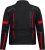 JP1880 Sporty Touring Motorcycle Jacket Black & Red - Vêtements de moto grande taille - Vêtements moto grande taille pour hommes