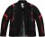 JP1880 Sporty Touring Motorcycle Jacket Black & Red - Vêtements de moto grande taille - Vêtements moto grande taille pour hommes