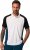 JP1880 FLEXNAMIC® QuickDry Tennis Polo Black-White-Blue - Sport & outdoor - Vêtements de sport grande taille 