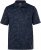 JP1880 Jay-Pi QuickDry AOP Golf Polo Shirt Navy Blue - Polos - Polos homme grande taille