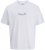 Jack & Jones Marina Crew Neck T-Shirt Bright White/Premium Frost - T-shirts - T-shirts Homme Grande Taille