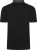 Kam Jeans 5518 Smart Mini Geo-Print Polo Black - Polos - Polos homme grande taille