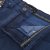 Kam Jeans Onana Embossed Wash Denim Shorts Smokey Blue - Shorts - Shorts hommes grande taille