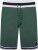 Kam Jeans TS005 Retro Tracky Set (Shorts/Sleeveless Hoodie) Racing Green - Survêtements - Survêtements homme grande taille