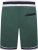 Kam Jeans TS005 Retro Tracky Set (Shorts/Sleeveless Hoodie) Racing Green - Survêtements - Survêtements homme grande taille