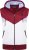 Kam Jeans TS006 Retro Pannelled Tracky Set (Shorts/Sleeveless Hoodie) Red - Survêtements - Survêtements homme grande taille