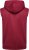 Kam Jeans TS006 Retro Pannelled Tracky Set (Shorts/Sleeveless Hoodie) Red - Survêtements - Survêtements homme grande taille