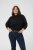 Kaffe Curve Gabby Chemise à manches raccourcies Noir - Chemisiers - 