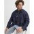 Jack & Jones Norrebro Denim Long Sleeve Shirt Dark Blue Denim - Chemises - Chemises Grandes Tailles Hommes
