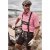 JP1880 Shirt Traditional Checked Short Sleeve Red - Chemises - Chemises Grandes Tailles Hommes