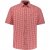 JP1880 Shirt Traditional Checked Short Sleeve Red - Chemises - Chemises Grandes Tailles Hommes