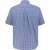 JP1880 Short Sleeve Check Print Traditional Shirt Blue - Chemises - Chemises Grandes Tailles Hommes
