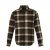JP1880 Shirt Flannel Long Sleeve Dark Brown TALL - VÊTEMENTS HOMME MT-6XLT - Vêtements Tall Homme