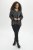 Kaffe Curve Sida Blouse Noir/Craie Rayée - Blouses et tuniques - 
