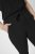 Kaffe Curve Jia Pantalon ceinturé Noir profond - Jeans & Pantalons Femme Grandes Tailles – Plus Size - 