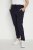 Kaffe Curve Jia Pantalon ceinturé Bleu marine minuit - Jeans & Pantalons Femme Grandes Tailles – Plus Size - 
