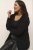 Kaffe Curve Farsia Gilet Noir profond - Sweatshirts & hoodies - 