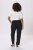 Kaffe Curve Sakira Pantalon long Noir profond - Jeans & Pantalons Femme Grandes Tailles – Plus Size - 