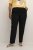 Kaffe Curve Sakira Pantalon long Noir profond - Jeans & Pantalons Femme Grandes Tailles – Plus Size - 