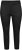 Kaffe Curve Leana Pantalon Chino 7/8 Noir Profond - Jeans & Pantalons Femme Grandes Tailles – Plus Size - 