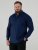 D555 Richard Chemise Oxford Manches Longues TALL Bleu Marine - TALL chemises - 