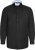 D555 Richard Chemise Oxford Manches Longues TALL Noire - TALL chemises - 