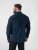 D555 Oliver Chemise Stretch Manches Longues Anti-Taches Sans Repassage Bleu Marine - Chemises - Chemises Grandes Tailles Hommes