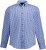 JP1880 Shirt Traditional Checked Long Sleeve Blue - Chemises - Chemises Grandes Tailles Hommes