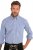 JP1880 Shirt Traditional Checked Long Sleeve Blue - Chemises - Chemises Grandes Tailles Hommes