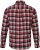 JP1880 Shirt Flannel Checked Long Sleeve Red TALL - VÊTEMENTS HOMME MT-6XLT - Vêtements Tall Homme