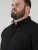 D555 James Chemise Oxford Manches Courtes TALL Noire - TALL chemises - 