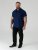 D555 James Chemise Oxford Manches Courtes TALL Bleu Marine - TALL chemises - 