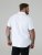 D555 James Chemise Oxford Manches Courtes TALL Blanche - TALL chemises - 
