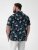 D555 Corden Hawaiian AOP Cuban Collar Resort Short Sleeve Navy - Chemises manche courte - Chemises Homme Manche Courte Grande Taille