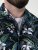 D555 Corden Hawaiian AOP Cuban Collar Resort Short Sleeve Navy - Chemises manche courte - Chemises Homme Manche Courte Grande Taille