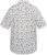 North Latitude 61111 Chemise en Lin Imprimée Manches Courtes Blanc - Chemises - Chemises Grandes Tailles Hommes