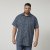 North Latitude 61112 Chemise Stretch Imprimé Intégral Bleu Marine - Chemises - Chemises Grandes Tailles Hommes