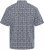 North Latitude 61114 Chemise Jersey Imprimé Intégral Bleu Marine - Chemises - Chemises Grandes Tailles Hommes