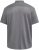 North Latitude 61116 Chemise Piqué Chinée Manches Courtes Gris - Polos - Polos homme grande taille