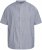 North Latitude 61164 Chemise Rayée à Col Mao Gris - Chemises - Chemises Grandes Tailles Hommes
