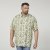 North Latitude 61310 Chemise en Viscose Imprimé Intégral Vert Olive - Chemises - Chemises Grandes Tailles Hommes